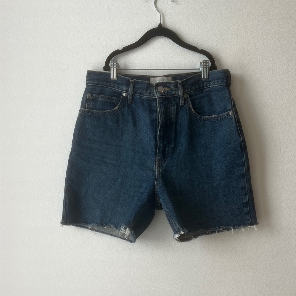 Everlane Dark Blue Jean Shorts